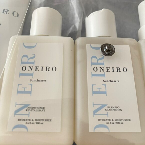 NEW Oneiro Vegan Hypo Allergenic Travel 5 Piece Set - Shampoo, Conditioner, Loti - Picture 10 of 10